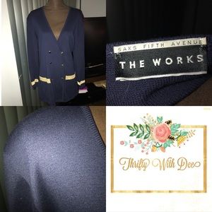 Saks 5th Ave Long Cardigan